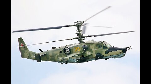 Up Close and Personal with the Ka-52 Helicopter