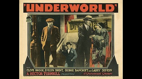 Mike's Movie Matinee Underworld 1927