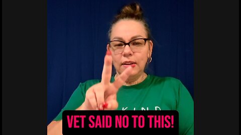 🚨Vet Said NO To This! 😱 #ASL #Deaf #signlanguage