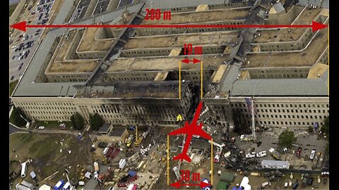 9/11 Pentagon Clip: Video surfacing of alleged SCUD MISSILE hitting the Pentagon.