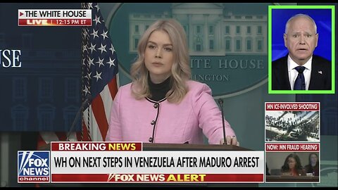 Karoline Leavitt drops 8 major updates on Tim Walz and Minnesota fraudsters