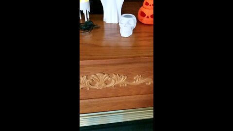 Cheryl's Halloween setup