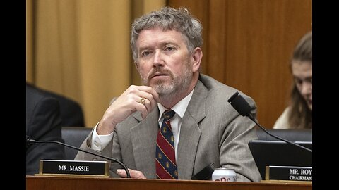 kash Patel panics as Rep Thomas Massie Reads the Epstein Files