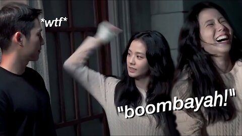 jisoo causing chaos on the set of snowdrop