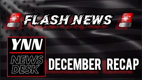 BREAKING NEWS & ARTICLES | Week Recap! | YNN News Desk (Week 4 December 2024)