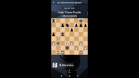 Daily Chess Puzzle 28/02/2025