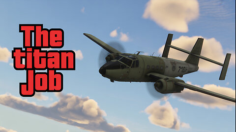 GTA V Online: The Titan Job - Oscar Guzman Flies Again Finale Solo!