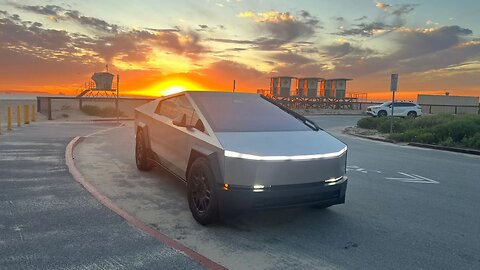 2025 Tesla CyberTruck - interior Exterior and Drive