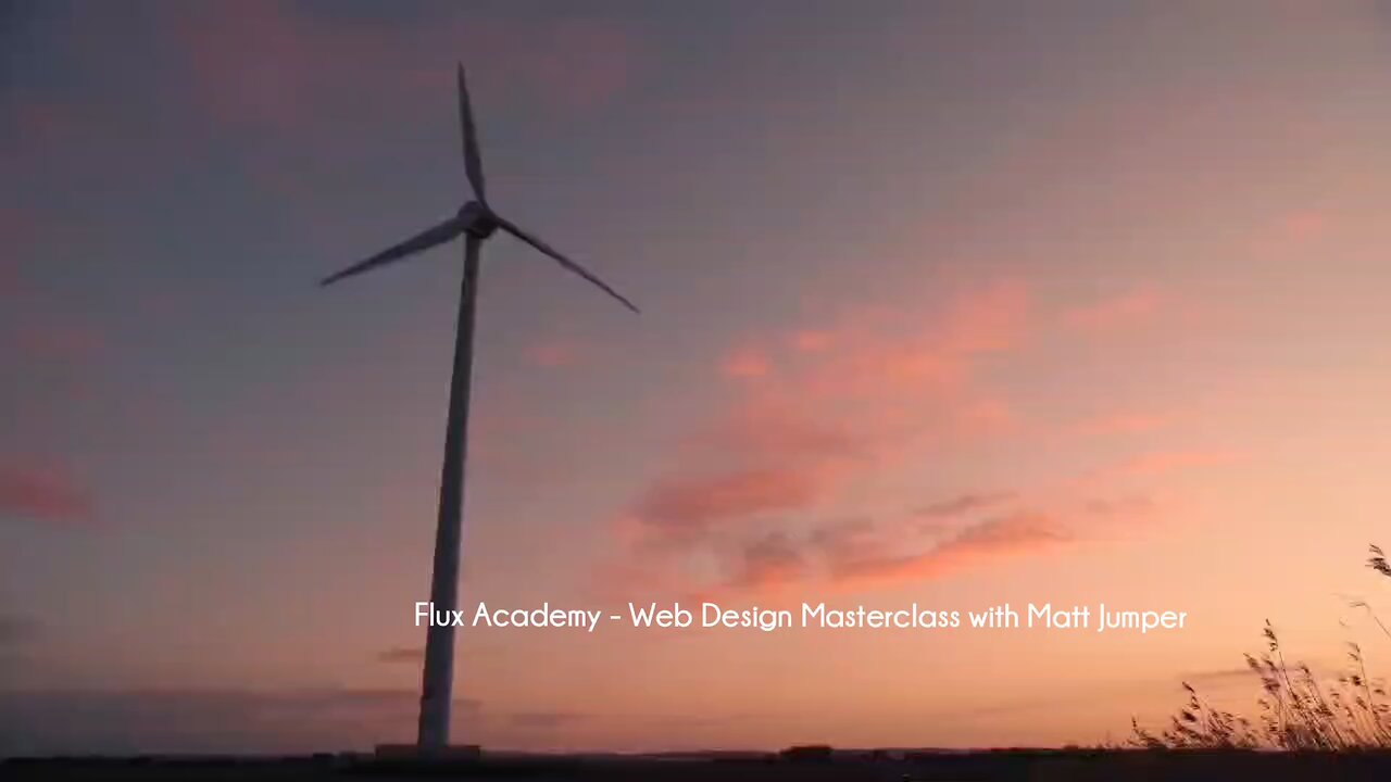 Flux Academy - Web Design Masterclass with Matt Jumper course download