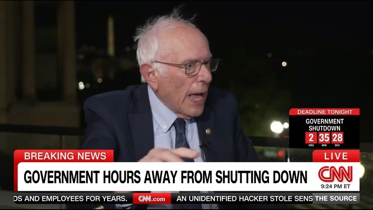 Bernie Sanders Says Trump Shutdown Govt Because He's An Authoritarian