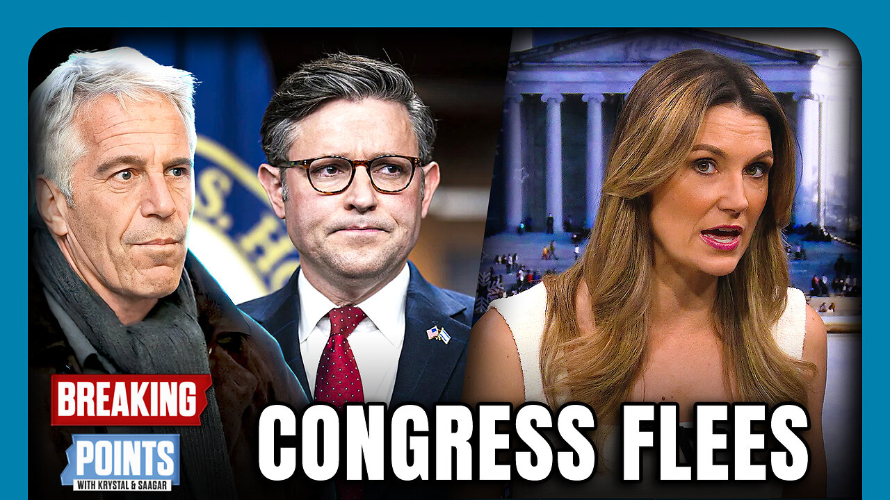 Congress FLEES As Epstein Files Set For Release