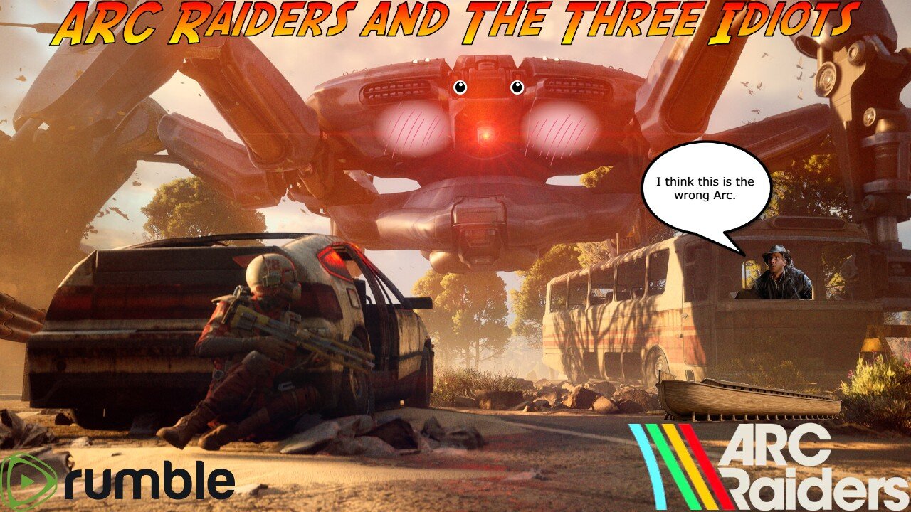 The Three Idiots Ride! Arc Raiders w/Wafflemeant and PoggersBox