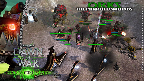 Dawn Of War Dark Crusade | Orks | Battle For The Panrea Lowlands