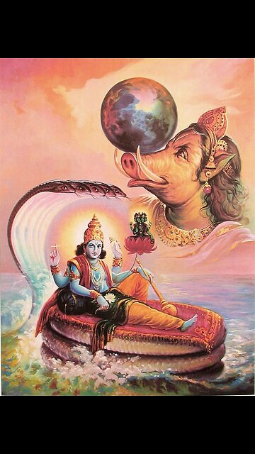 ⚡ Vishnu’s 3rd Avatar – The Cosmic Boar