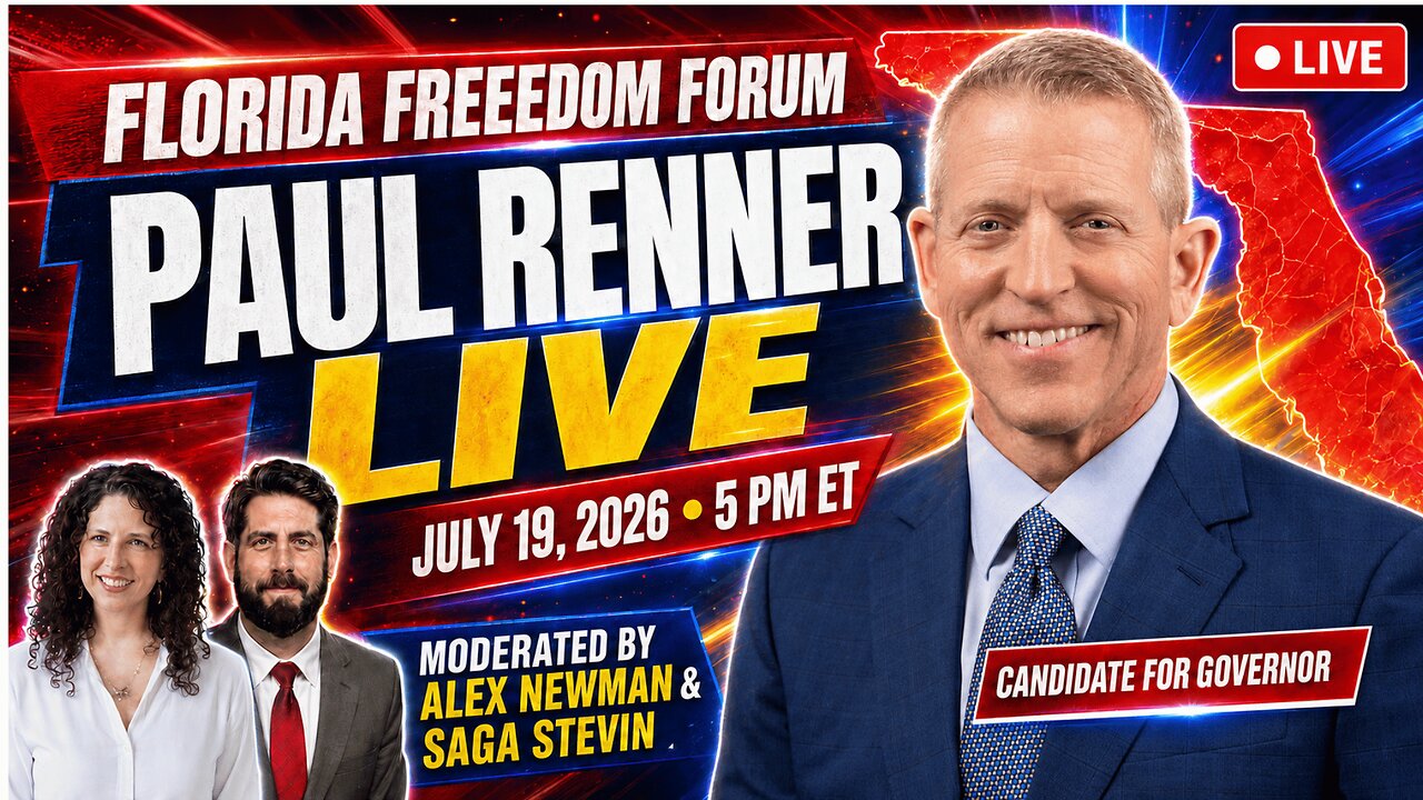 DOWN TO THE WIRE: FLORIDA GOVERNOR'S RACE - Paul Renner LIVE at the Florida Freedom Forum