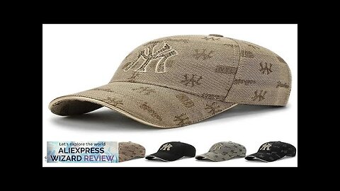 Spring And Autumn New Men's And Women's Baseball Caps Korean Fashion Embroidery Review