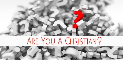 Are you a Christian?