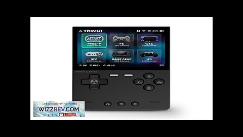 TRIMUI BRICK 64G Handheld Game Console 3.2'' IPS Screen Linux System Trimui Review