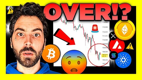 CRYPTO CRASH TODAY - IS IT OVER WHAT COMES NEXT