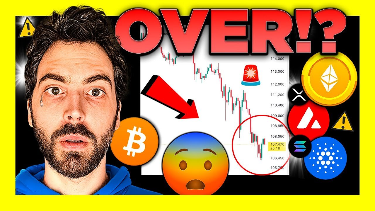 CRYPTO CRASH TODAY - IS IT OVER WHAT COMES NEXT
