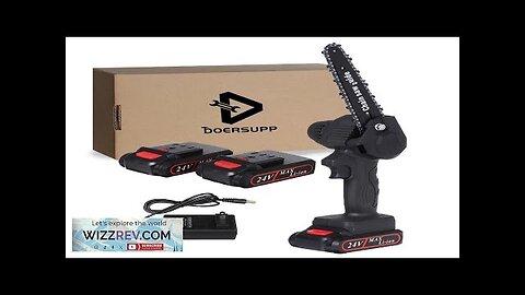 Doersupp 6 Inch 1200W Cordless Electric Chain Saw Wood Pruning Chainsaw Mini Review