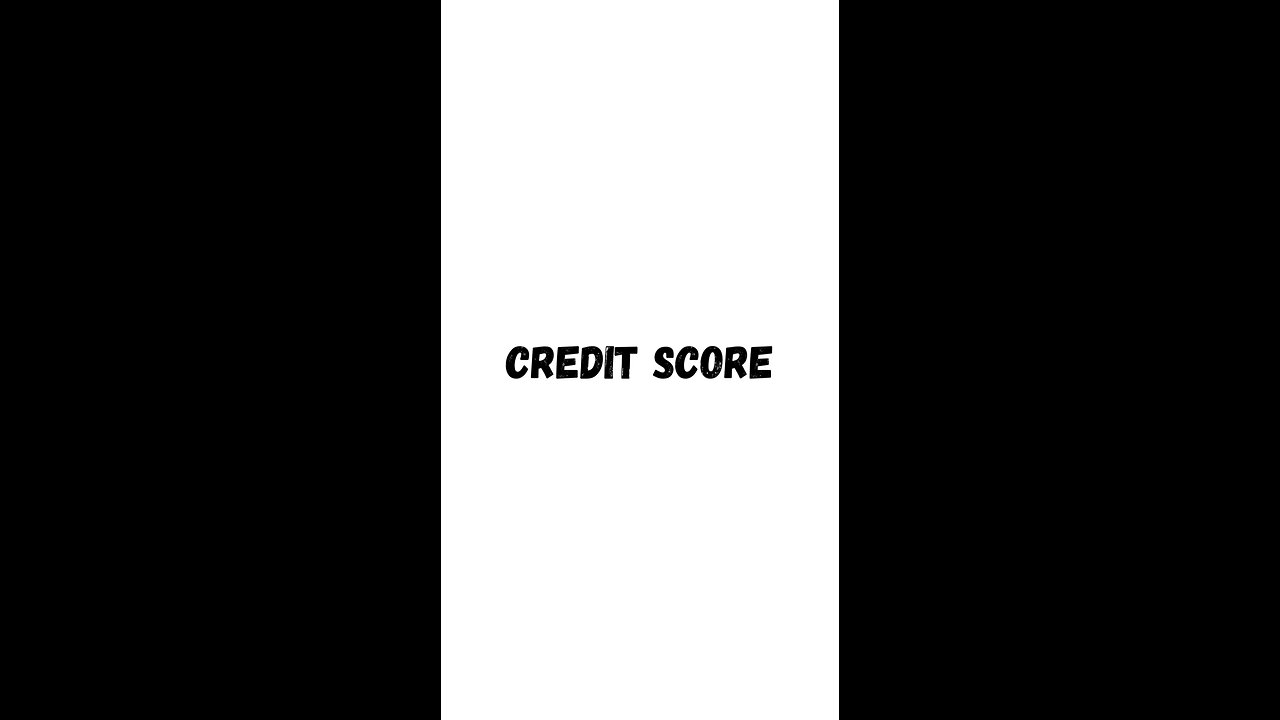 Credit Score | Pt1 | Credit Score - Explained