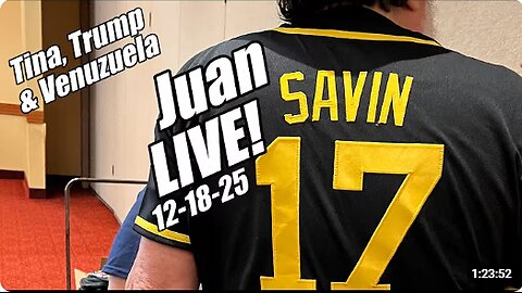 Juan O'Savin LIVE. Trump, Tina & Venuzuela. B2T Show, Dec 18, 2025