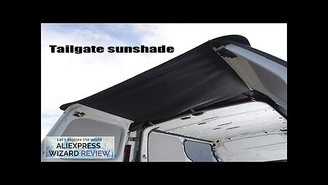 RV Tailgate Sunshade Thickened Waterproof Sunshade Oxford Cloth Transport RV Carport Cover Review