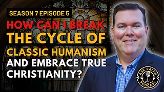 How can I break the cycle of classic humanism and embrace true Christianity?