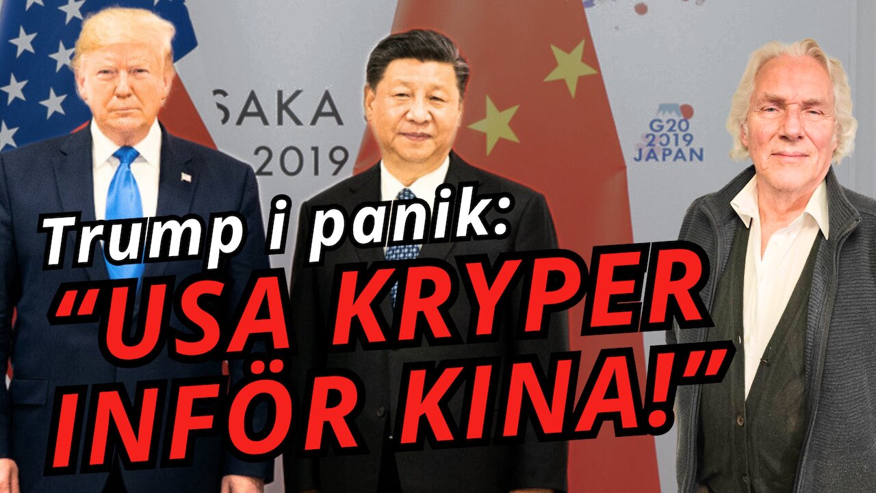 Johan Nordqvist: Trump möter sin överman – Xi Jinping styr spelet