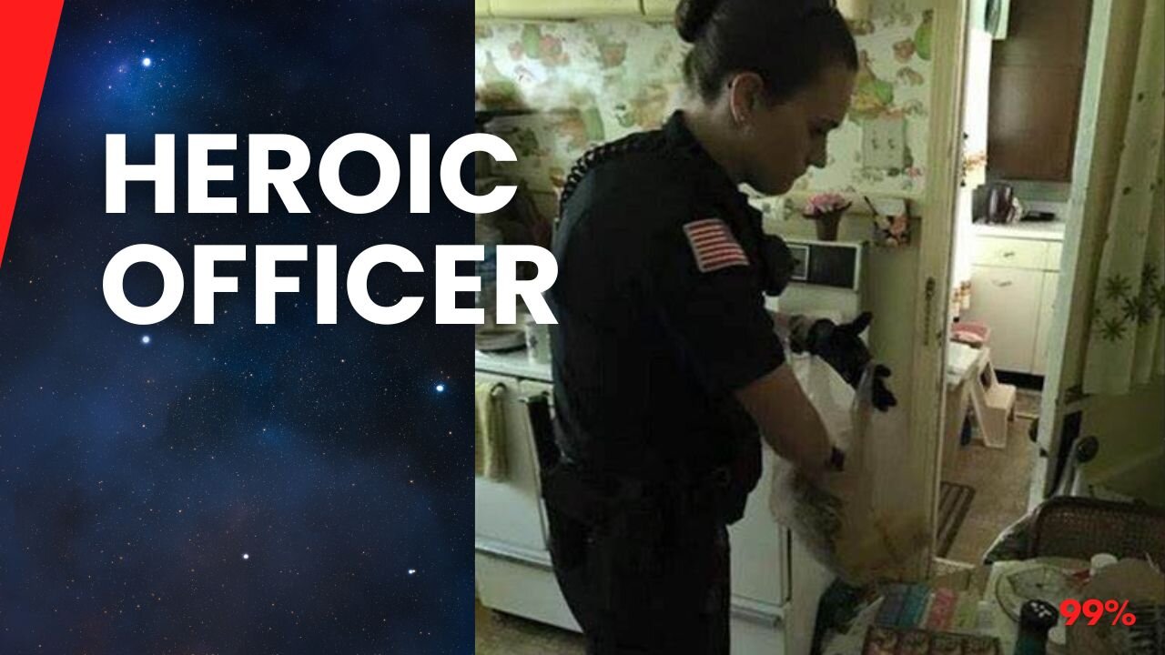 Heroic Police Officer's Act Goes Viral: Heartwarming Story of Compassion!