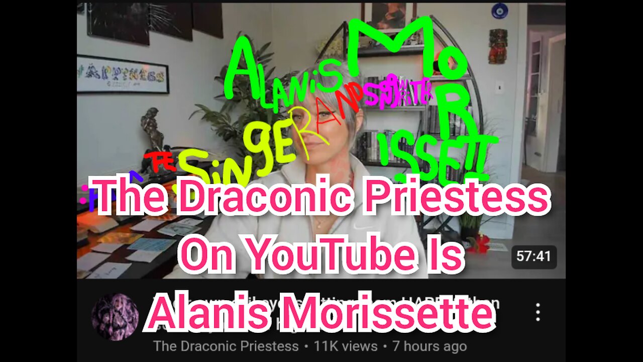 The Draconic Priestess On YouTube Is Alanis Morissette