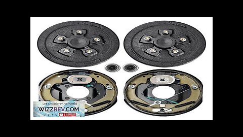 VEVOR Trailer Hub Drum Kits 5 on 4.5" B.C. with 10" x Review