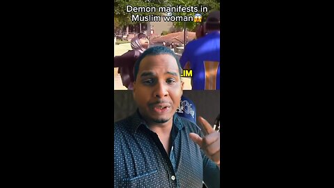 Este musulmán se le manifiesta a esta mujer Discernir 👹#fyp #jesus #religion #shorts #viral #tikto