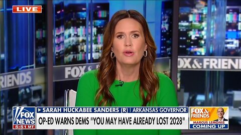 Gov Sanders: I Don't Like Trump Is Not A Winning Message