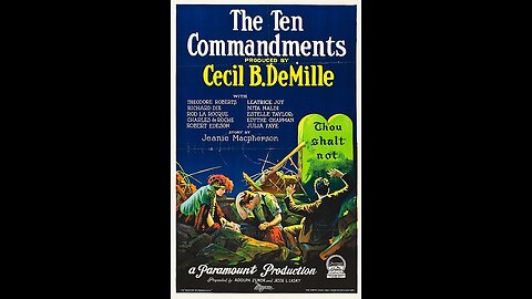 The Ten Commandments by Cecil B. DeMille( December 4, 1923 )
