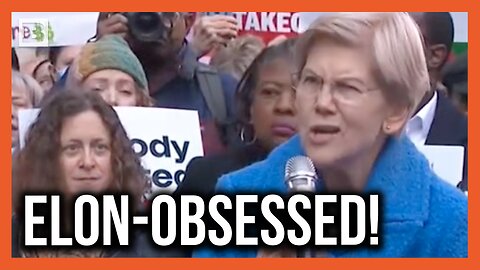 Pocahontas Screams and Shakes over Elon Musk Cutting Federal Waste