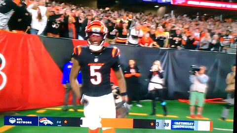 Bengals WR #5 Tee Higgins TD 🏈13 yds.