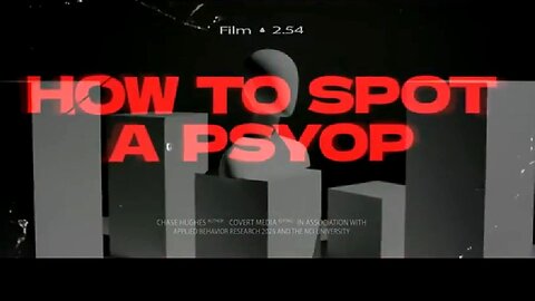 EVERY PSYOP WILL BECOME OBVIOUS 🔥