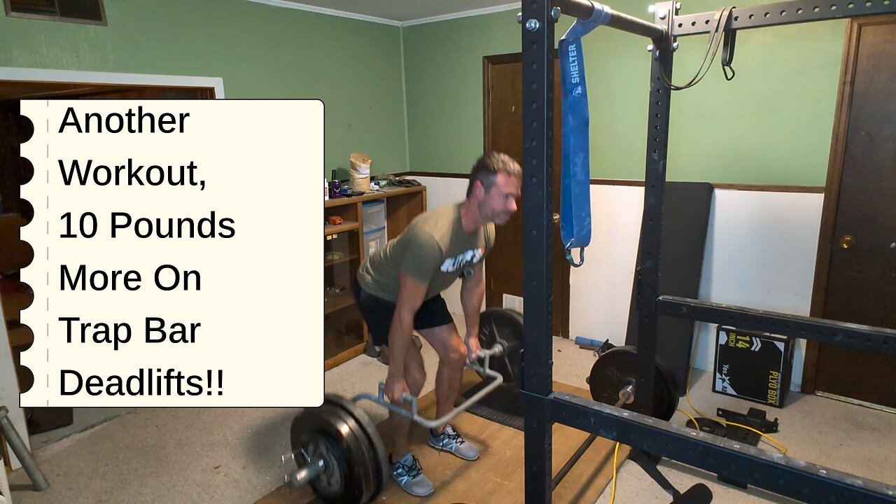 335 LB TRAP BAR DEADLIFT | NEW PR Rest Pause ATTEMPT