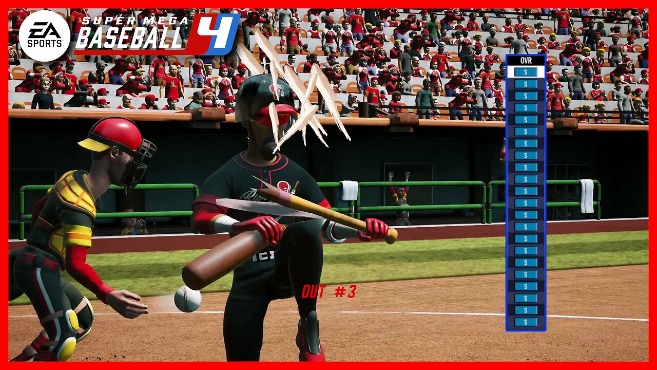 THEIR WHOLE TEAM IS ON ROIDS | Super Mega Baseball 4 | Full Game