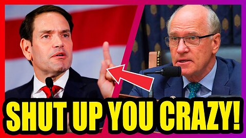 Marco Rubio SCREAMS As Bill Keating HUMILIATES Him Live—Shocking Hearing Meltdown!