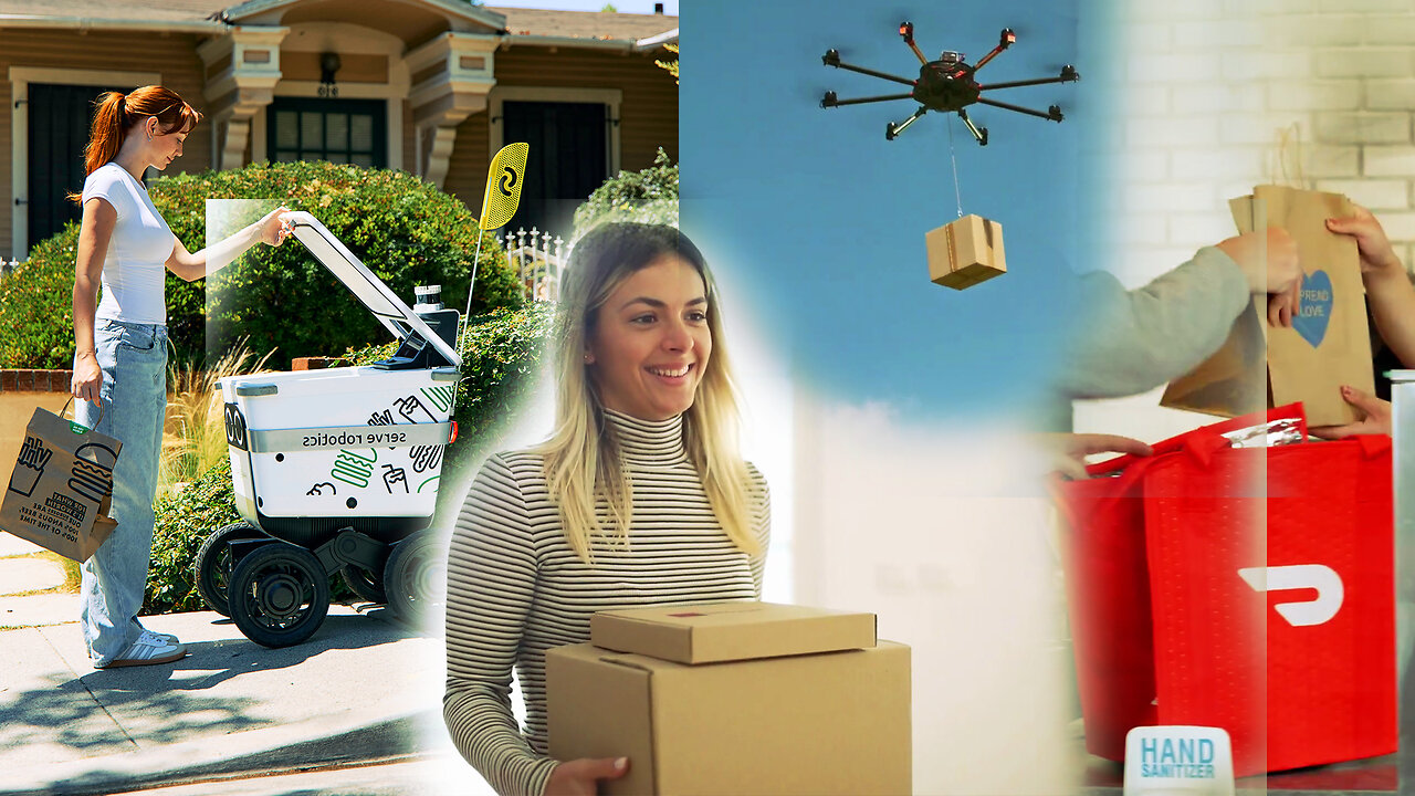 Stocks Dying To Deliver: Serve Robotics SERV, DoorDash DASH, Arrive AI ARAI, Grab Holdings GRAB