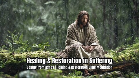 Healing in Suffering & Beauty from Ashes | Healing & Restoration Bible Meditation | Hope Scripture