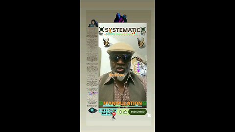 ▪︎SYSTEMATIC MANIPULATION/AGENDA OF WORLD DOMINANCE▪︎