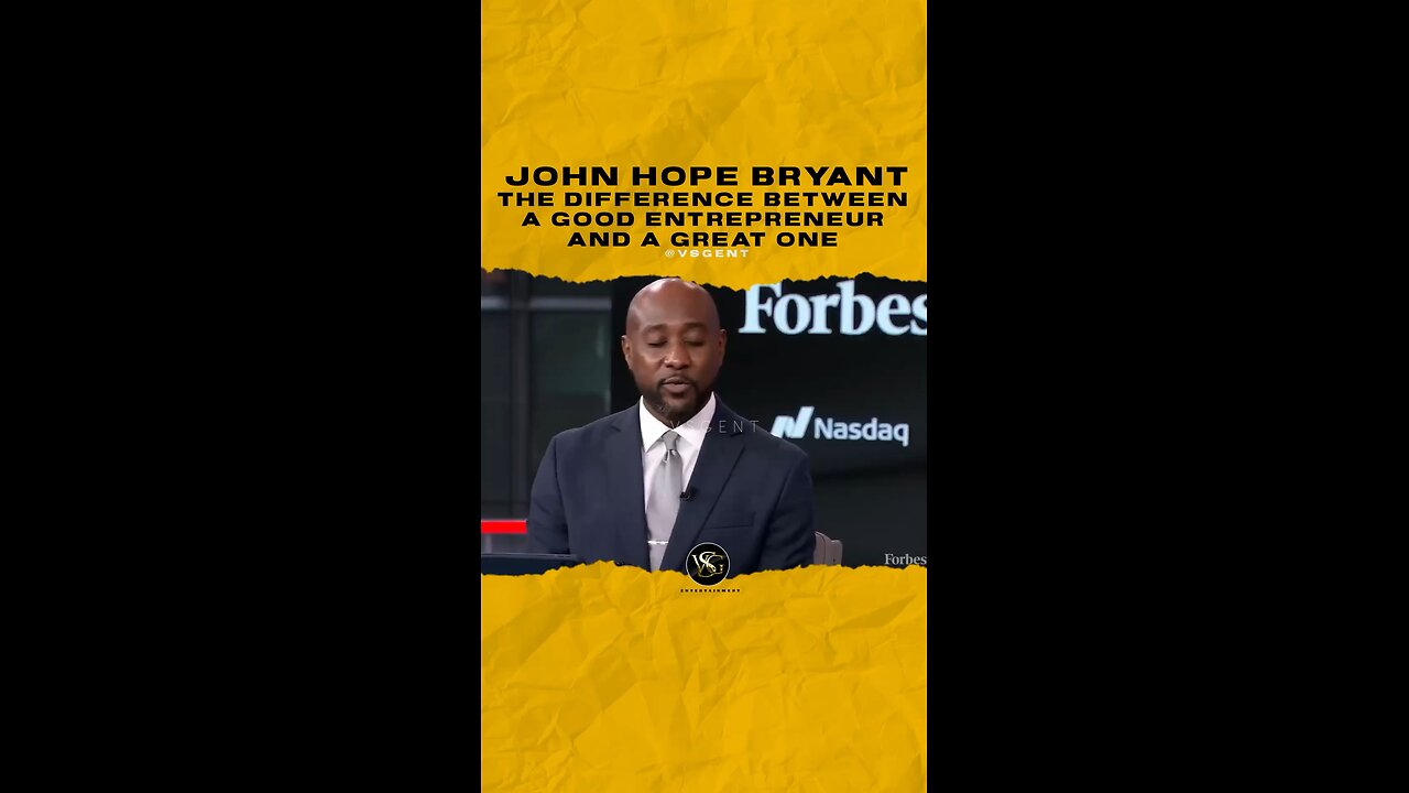 The difference between a good entrepreneur and a great one