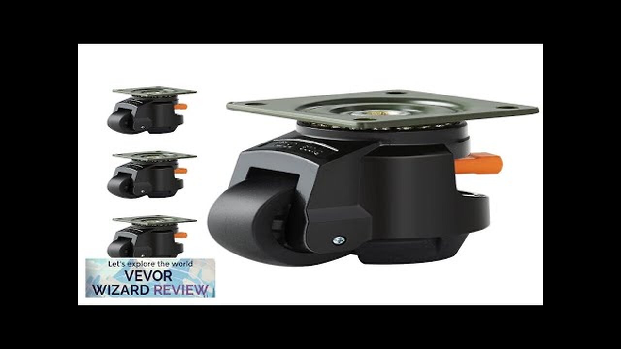 VEVOR Leveling Casters Set of 4 2200 lbs Total Load Capacity 2.5 Review