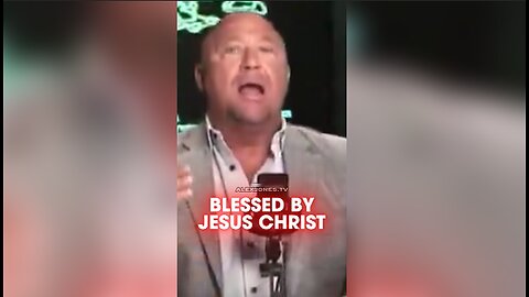 Alex Jones is Blessed by Jesus Christ - 10/2/25