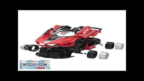 Rastar Licensed 1:14 RC Ferrari FXXK EVO DIY Building Kit Review