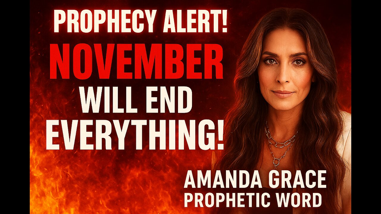 Amanda Grace PROPHETIC WORD ⚡ God Warned Me: A Great Move of Power Is Coming Among His People! #news #politics #podcast